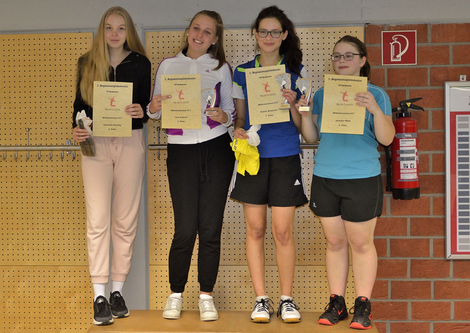Tolle Stimmung beim dritten Jugendranglistenturnier in der Egelseehalle
