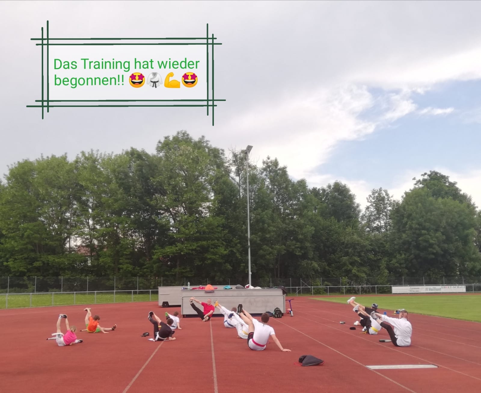 Taekwondo ist wieder gestartet