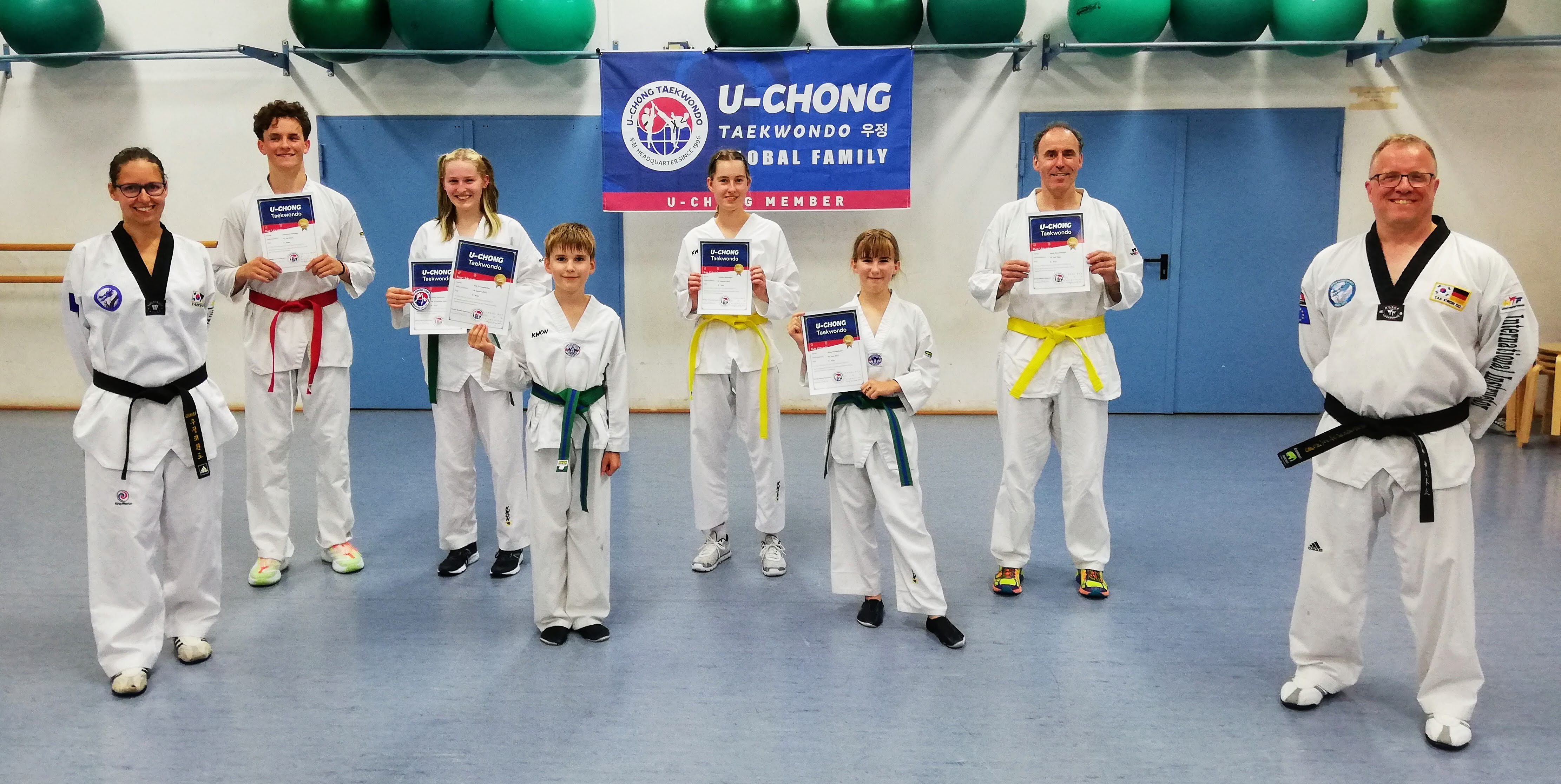 Taekwondo Gürtelprüfung