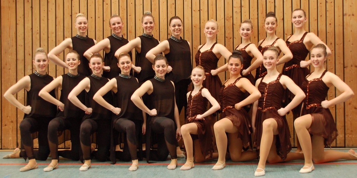 Modern Dance Gruppen bereiten sich auf das Turnfest vor